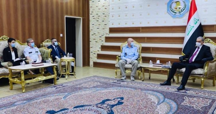 The Mission meets with the Minister of Interior