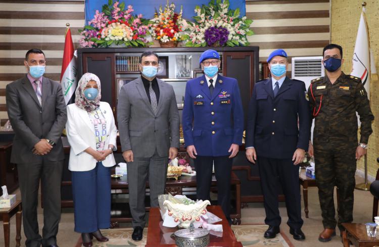 EUAM Iraq met with the Chairman of the Border Points Commission