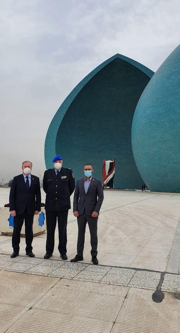EUAM Iraq Head of Mission attends funeral ceremony for Yazidis
