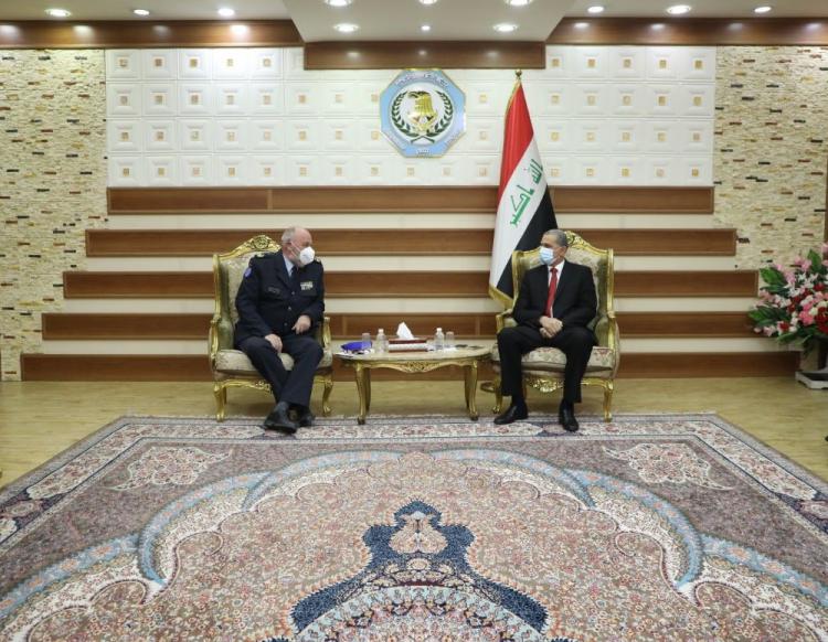 EUAM Iraq meets with the Minister of Interior