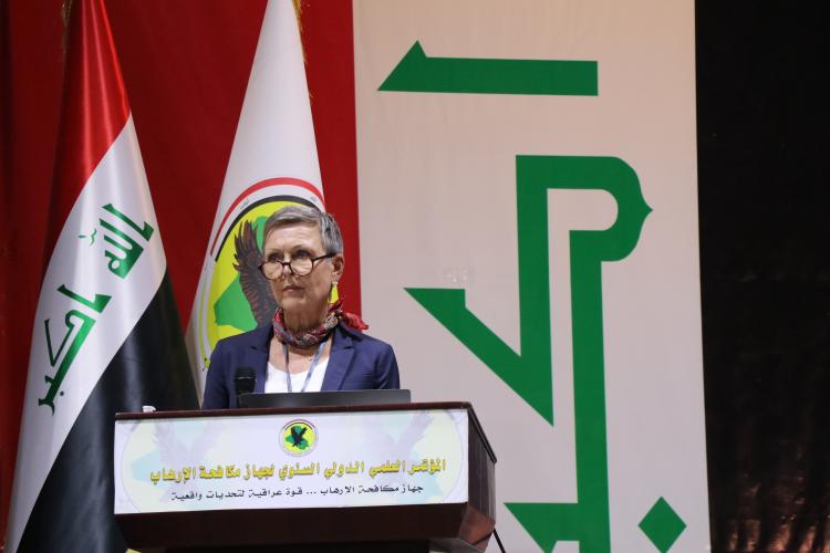 Deputy Head of Mission delivers a speech at Counter Terrorism Service Conference