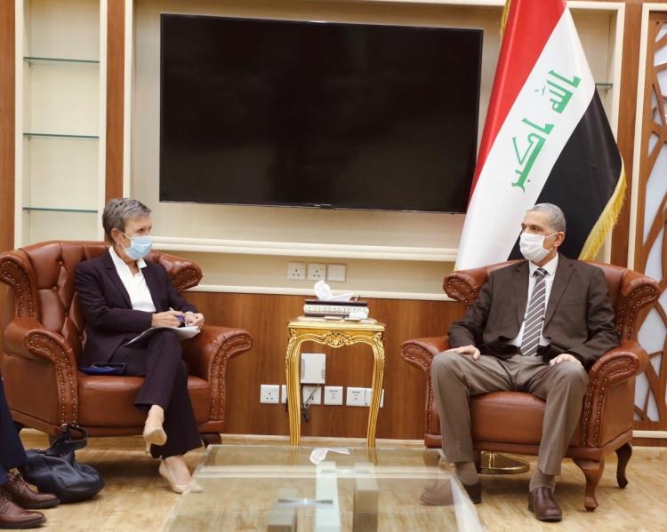 Deputy Head of Mission meets with the Minister of Interior
