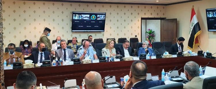 EUAM Iraq attends a conference on Combating Human Trafficking