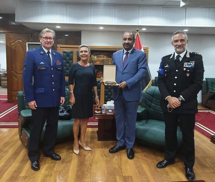 EUAM Iraq met with the Iraqi Minister of Culture