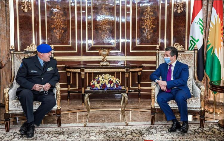السيد كريستوف بويك يلتقي السيد مسرور بارزاني، رئيس وزراء حكومة إقليم كردستان العراق ومستشار مجلس أمن إقليم كردستان