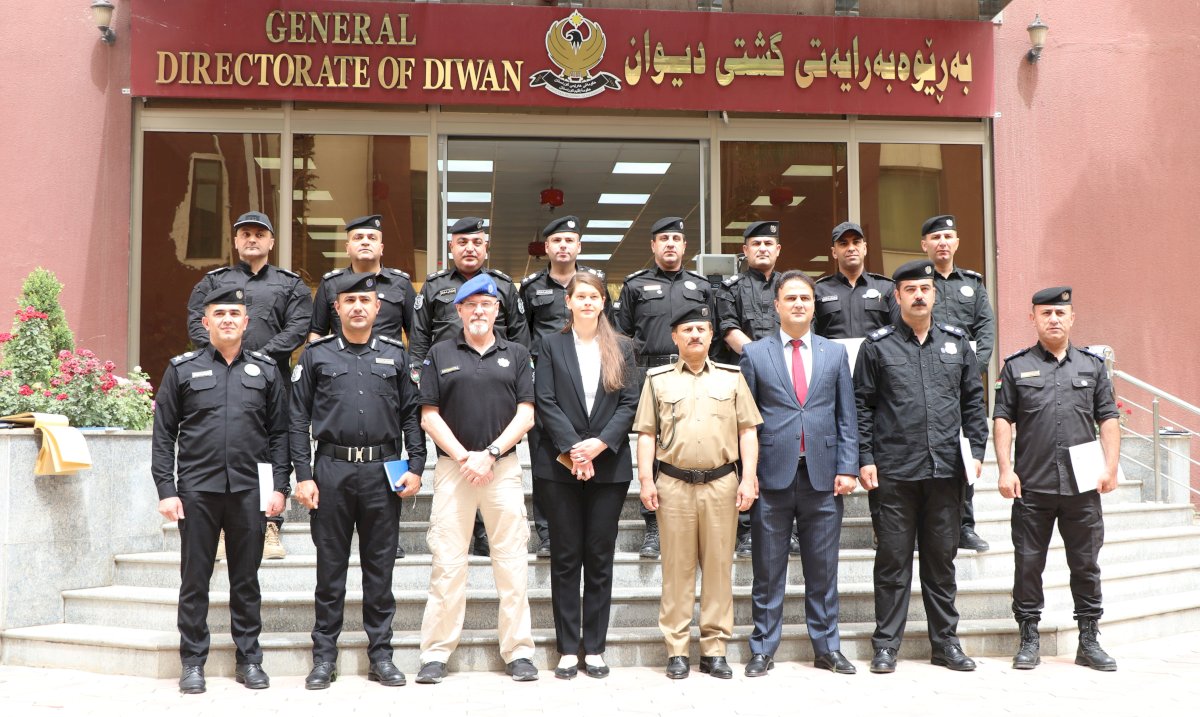 دەستەی ڕاویژکاری یەکێتی ئەوروەپا لە عێراق و پۆلیسی کورد هاوبەشی باشترین پراکتیکەکانیان کرد لە ڕێکخستنی پۆلیسی دا لە خۆپیشاندانە گشتیەکان