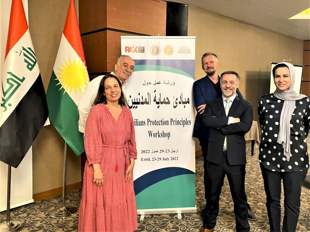 Protection of Civilians course held in Erbil with 28 MoI-MoD representatives and EUAM Iraq participation