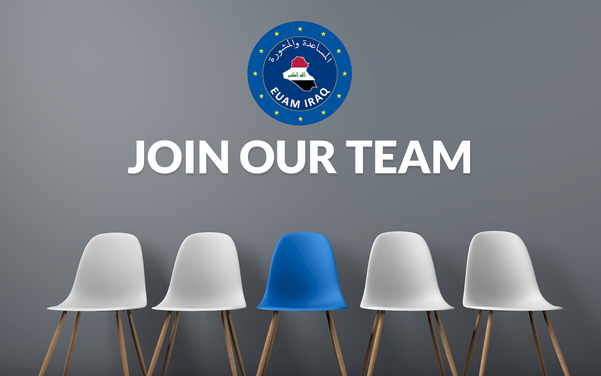 Join EUAM Iraq - Apply by 07 Nov