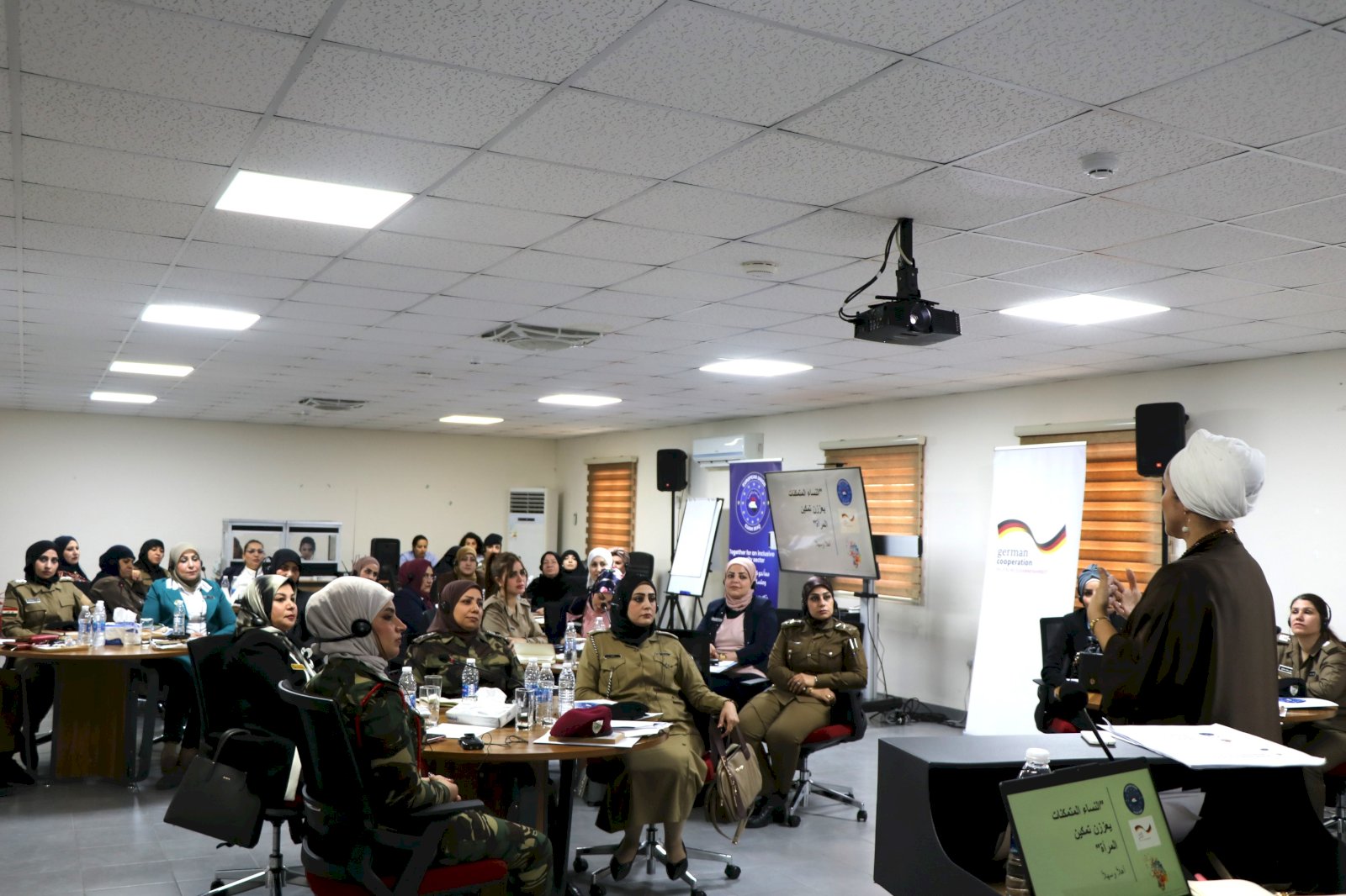 دەستپێکردنی یەکەمین پرۆگرامی پەرەپێدانی توانای سەرکردایەتی ژنان بۆ وەزارەتی ناوخۆ