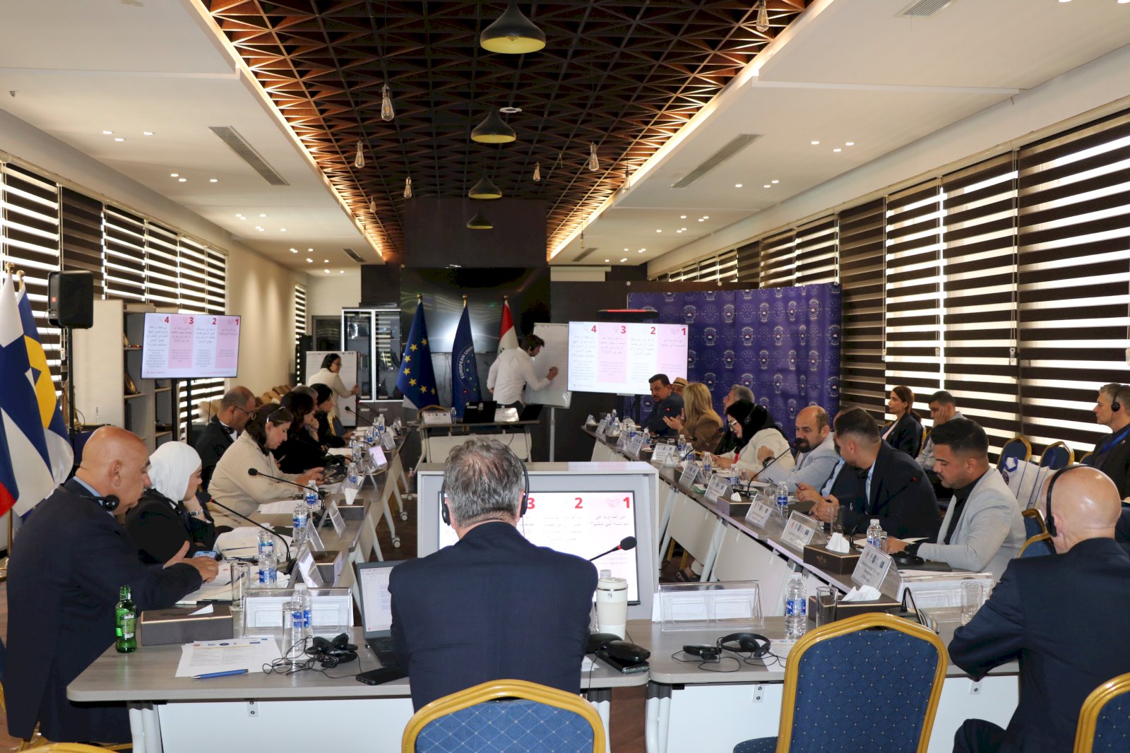 EUAM Iraq and CT PHARE organised a roundtable with Iraqi civil society to discuss human rights in counter-terrorism national strategy 